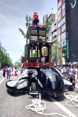 未来の山車「ツナグルマ」